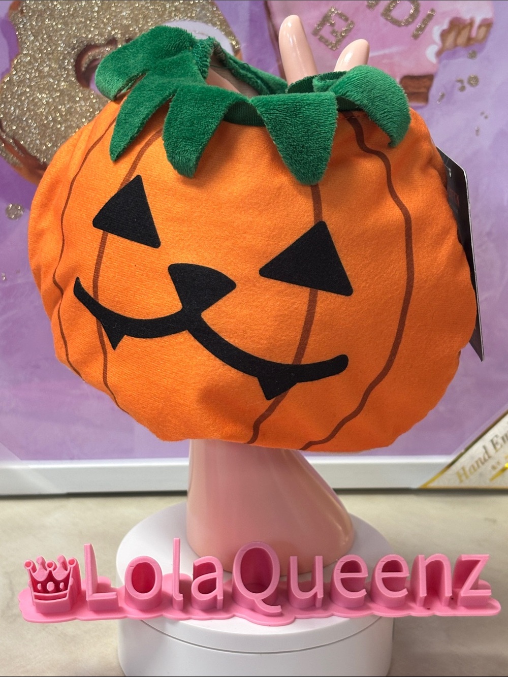 Pumpkin pet costume NWT